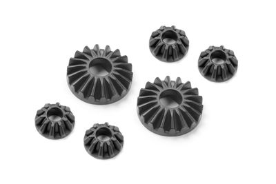 Xray Composite Gear Diff Bevel &amp; Satellite Gears (2+4) (XR374930)