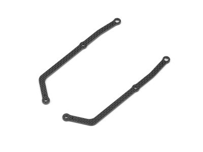 Xray X12&#039;22 Graphite Side Brace 2.5mm - Right &amp; Left (XR376326)