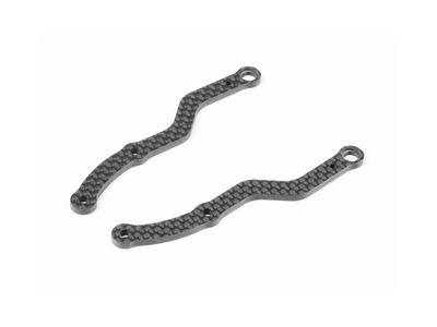 Xray X1&#039;23 Side Brace - Graphite 2.5mm - Right &amp; Left (XR376328)