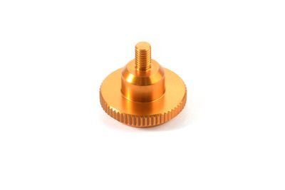 Xray X1&#039;17 Alu Shock Spring Collar - Orange (XR378072-O)