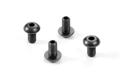 Xray Hex Screw Sh M4X7 With Hex From Bottom  (4) (XR902407)