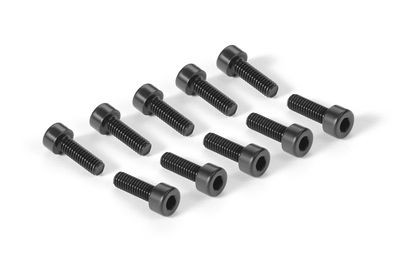 Xray Hex Screw Socket Head Cap M4X12  (10) (XR908412)