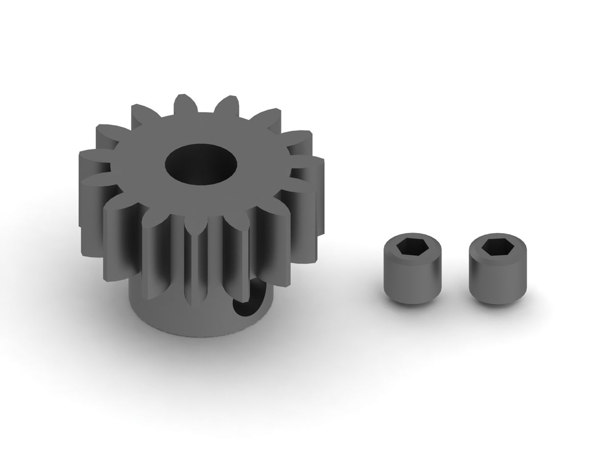 Arrma Steel Pinion Gear 15T Mod1 5mm (Z-AR310476)
