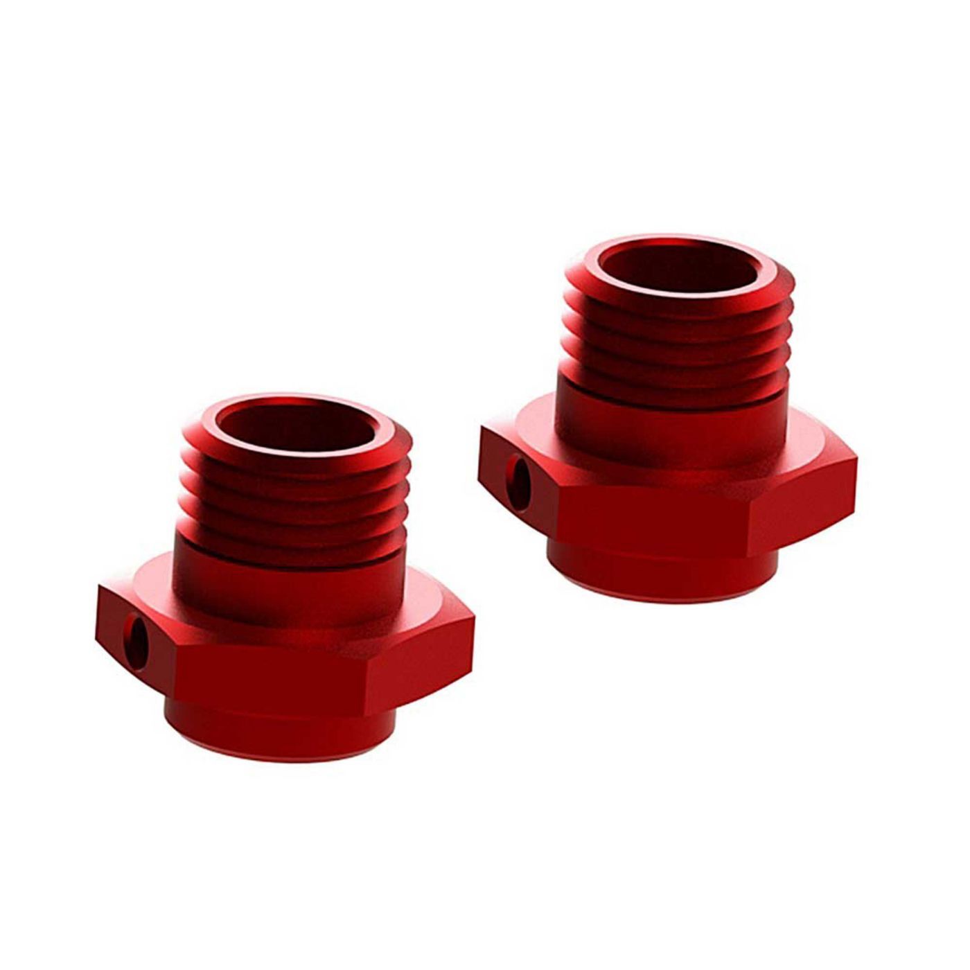 Arrma Wheel Hex Alumn 17mm/16.5mm Red (2) (Z-AR310484)