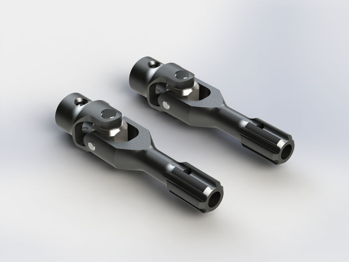 Arrma Steel Diff Outdrive Universal Joint Nero (2) (Z-AR310555)