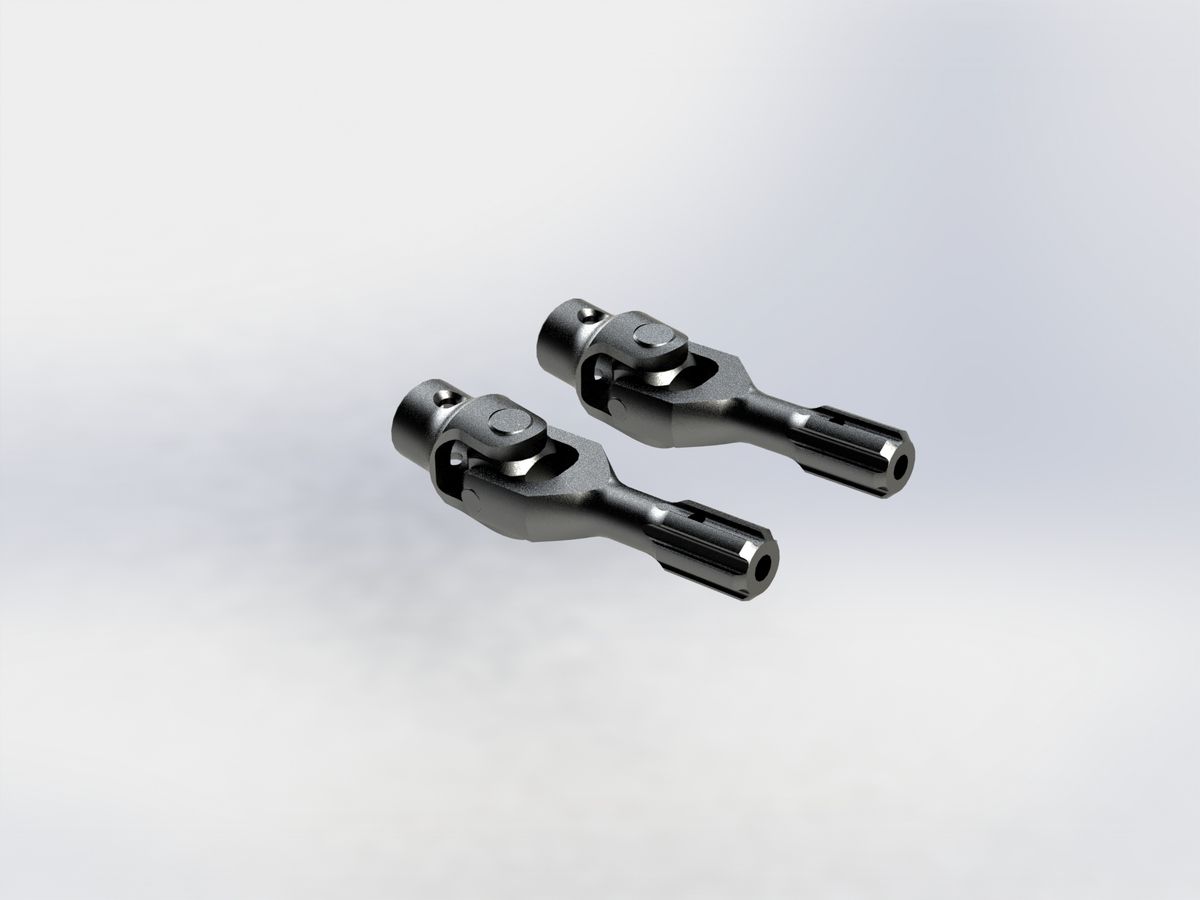 Arrma HD Steel Diff Outdrive Universal Joint Nero(2) (Z-AR310738)