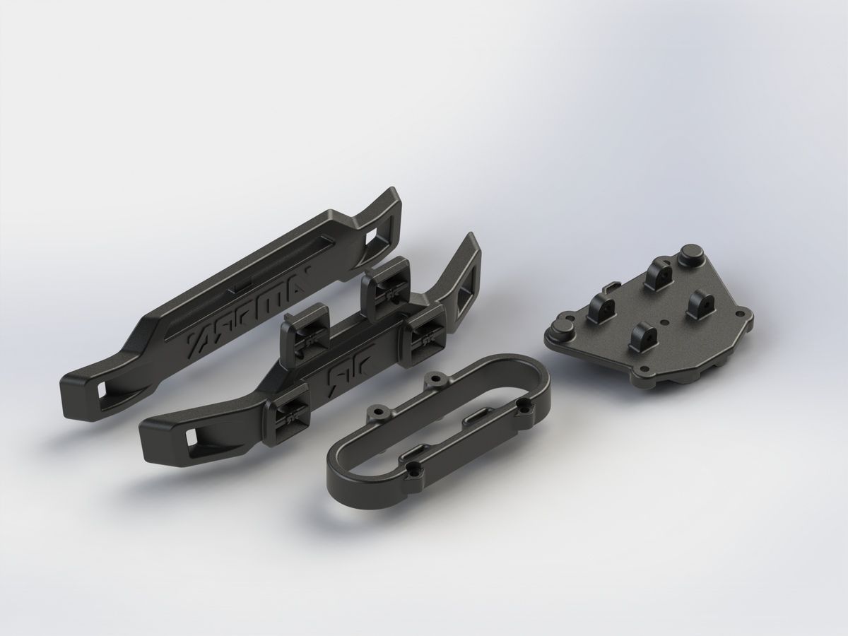 Arrma Front/Rear Bumper Set Nero (Z-AR320251)