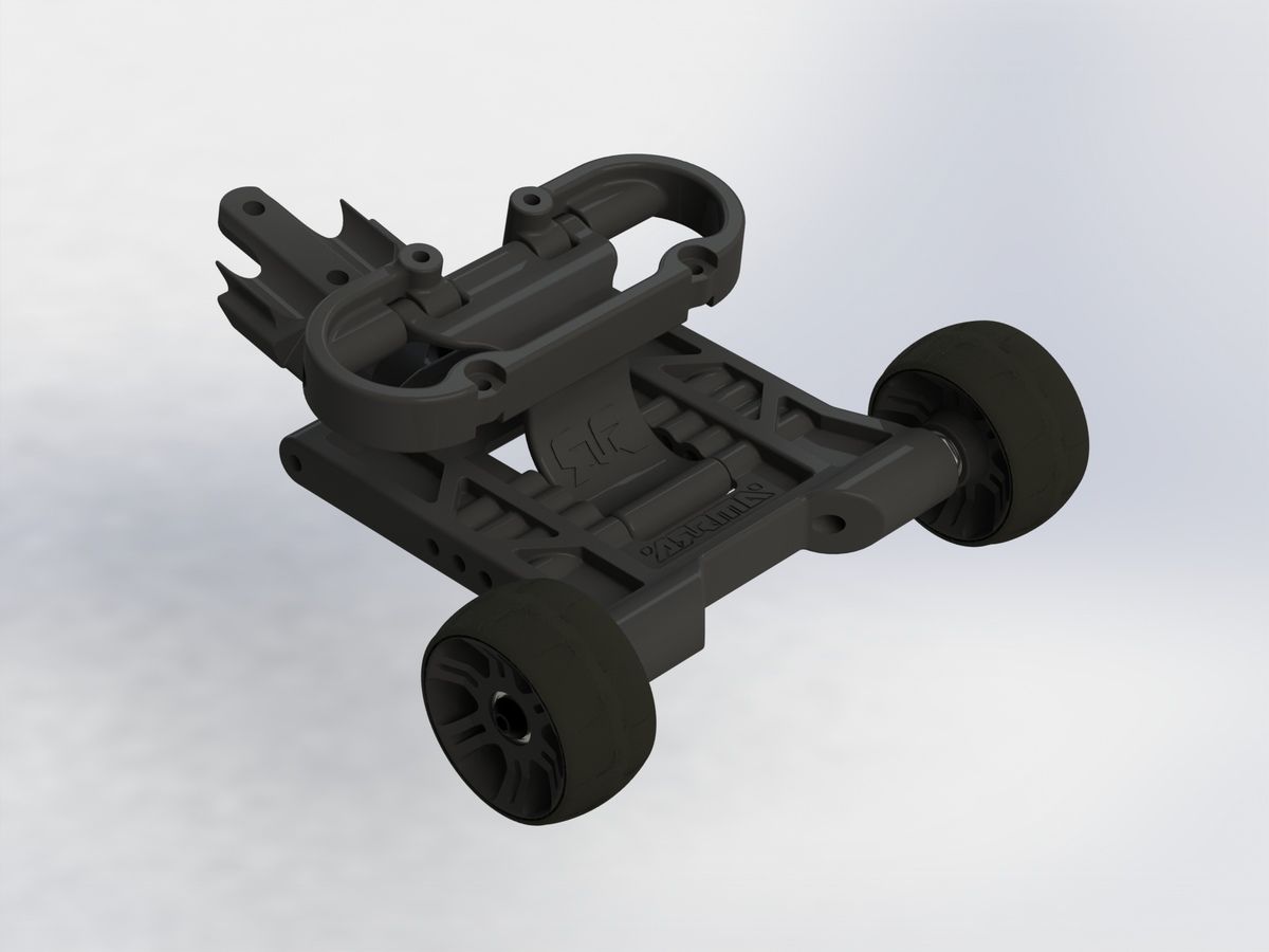 Arrma Wheelie Bar Set Nero (Z-AR320255)