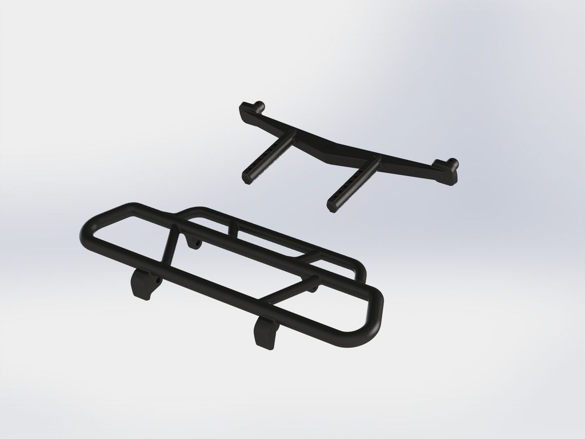 Arrma SC Rear Bumper and Body Mount Set (Z-AR320319)