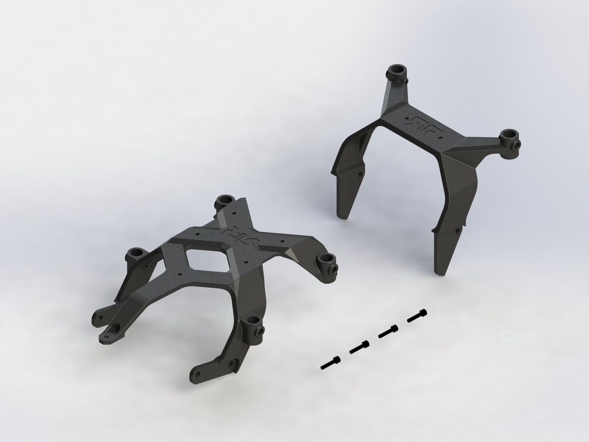 Arrma Front/Rear Body Mount Set Big Rock (Z-AR320361)