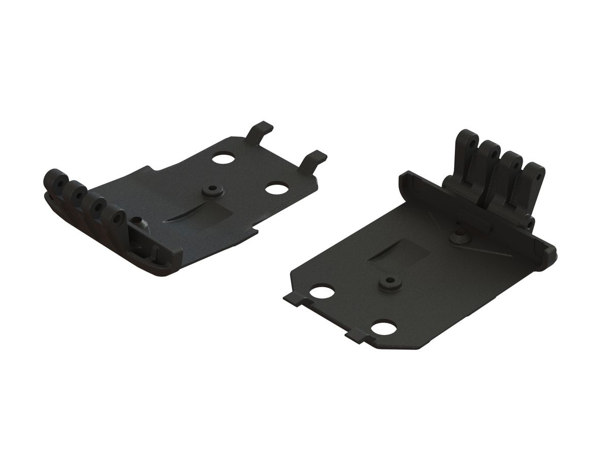 Arrma F/R Lower Skidplate (2) 4x4 Granite MEGA (Z-AR320401)