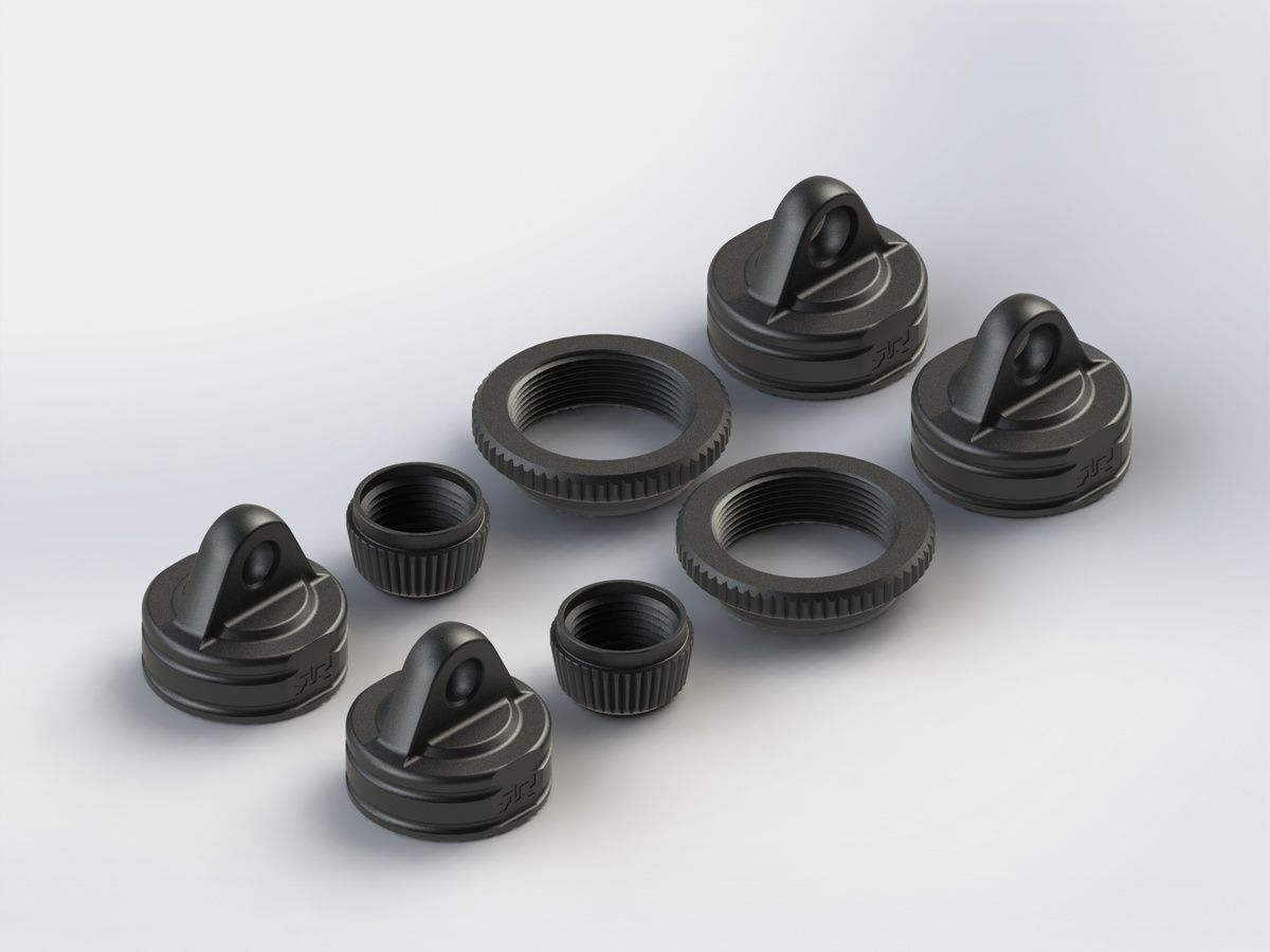 Arrma Shock Cap Set Nero (2) (Z-AR330337)