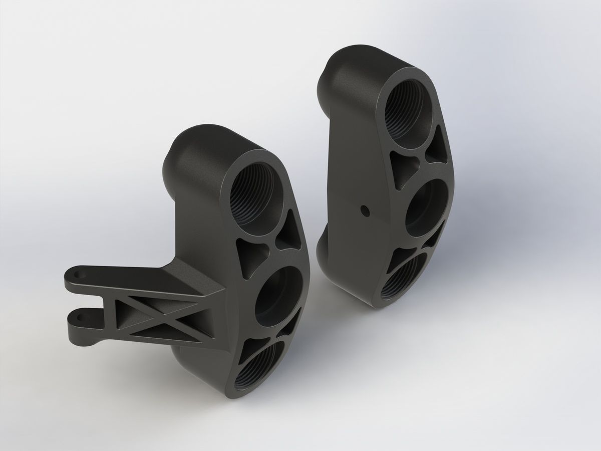 Arrma Steering Block Nero (2) (Z-AR330361)