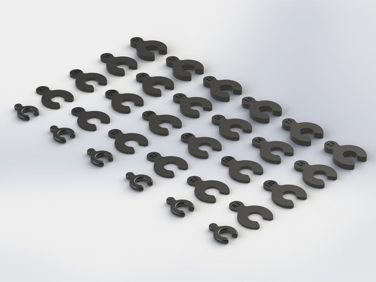 Arrma Composite Spacer Set Nero (Z-AR330366)