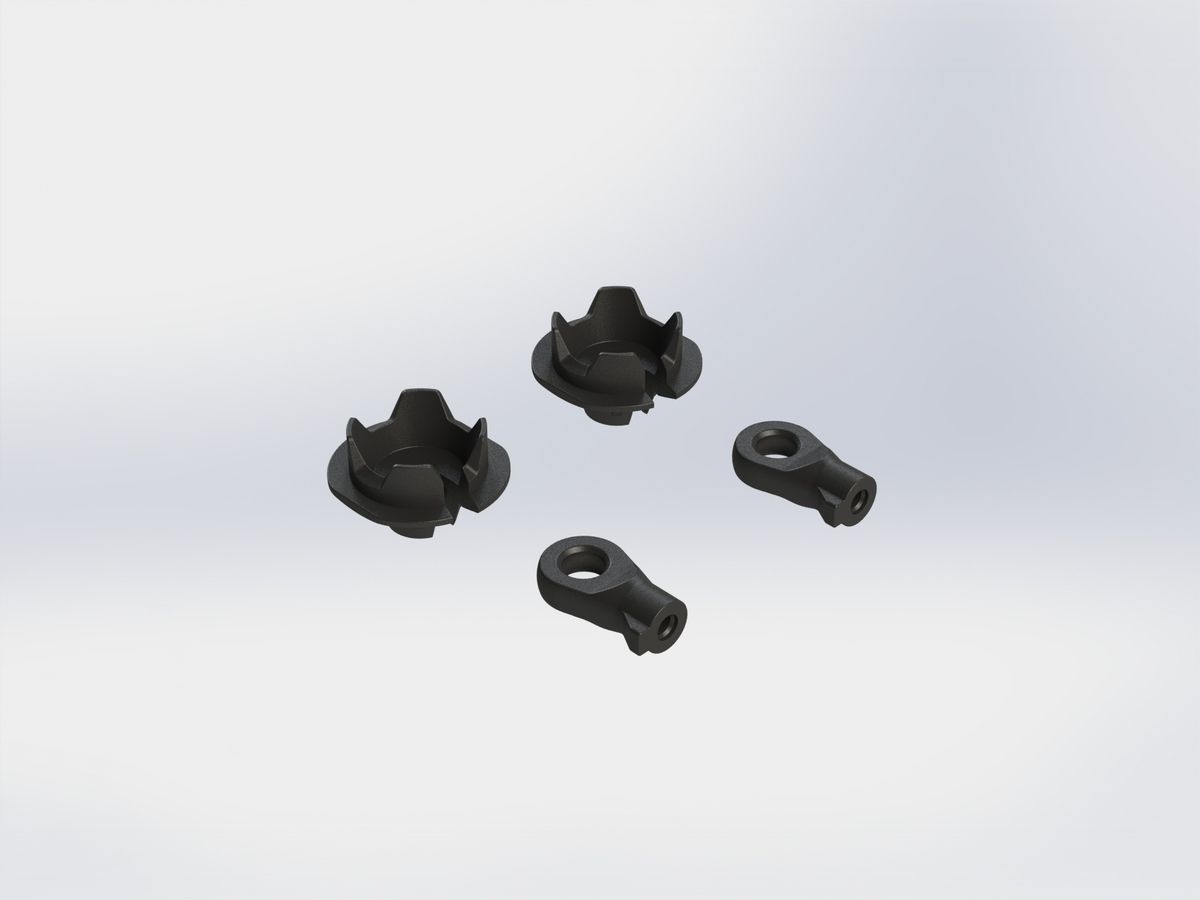 Arrma Shock Rod End Set HD (Z-AR330409)