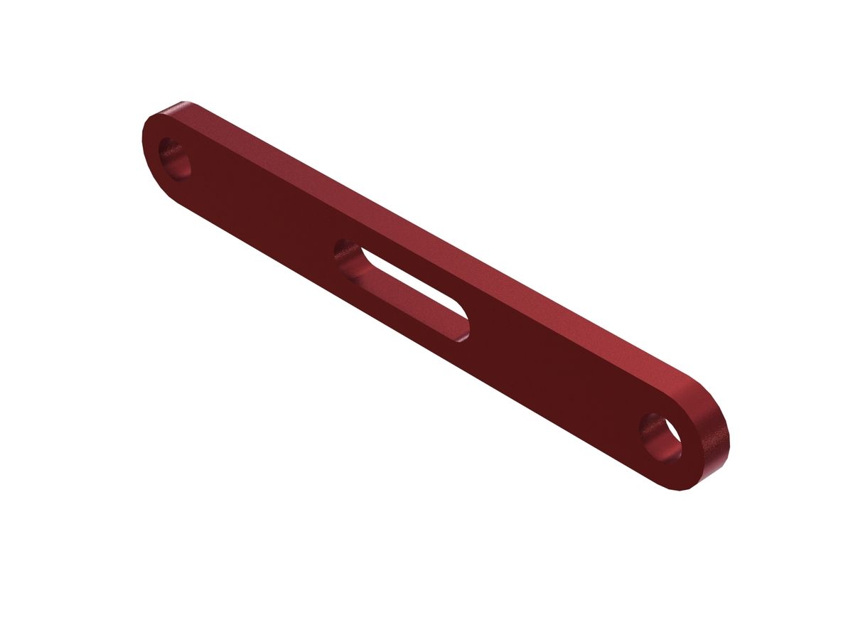 Arrma Aluminum RR Suspension Mount Red 4x4 (Z-AR330445)
