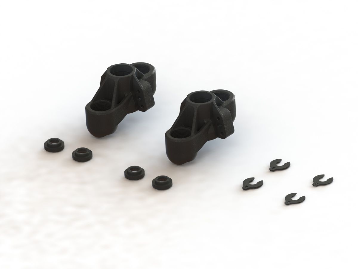 Arrma Composite Steering Block Front 6S (2) (Z-AR330505)