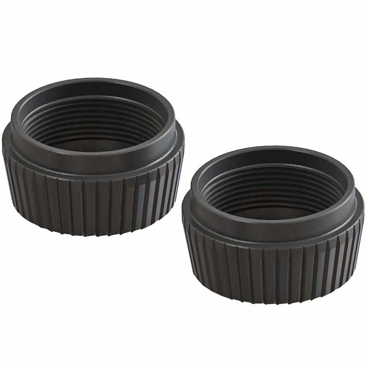 Arrma Shock Cap Lower Aluminum Black 6S (2) (Z-AR330513)