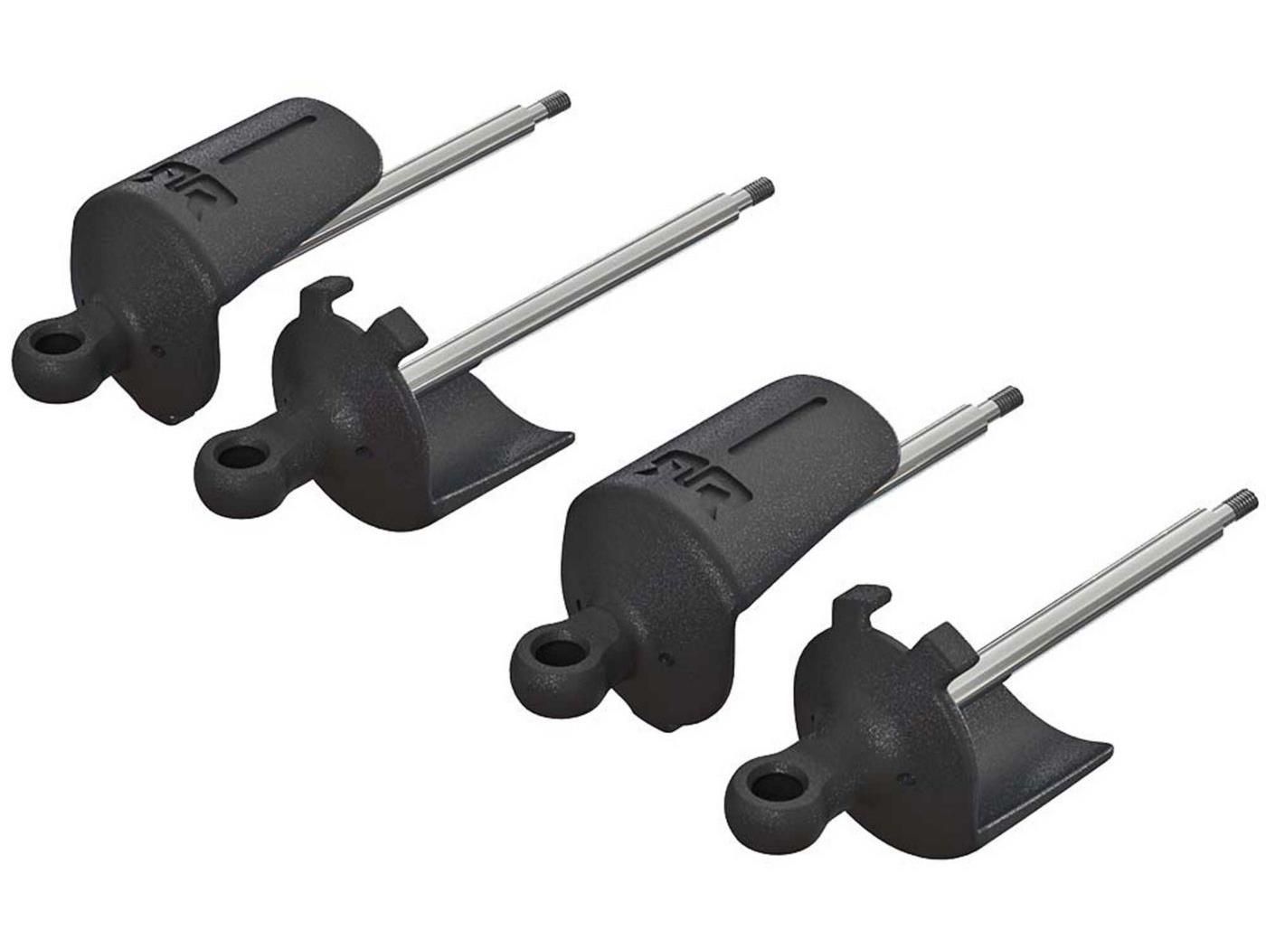 Arrma Shock Shaft Eyelet/Spring Perch Set RR(2) (Z-AR330527)