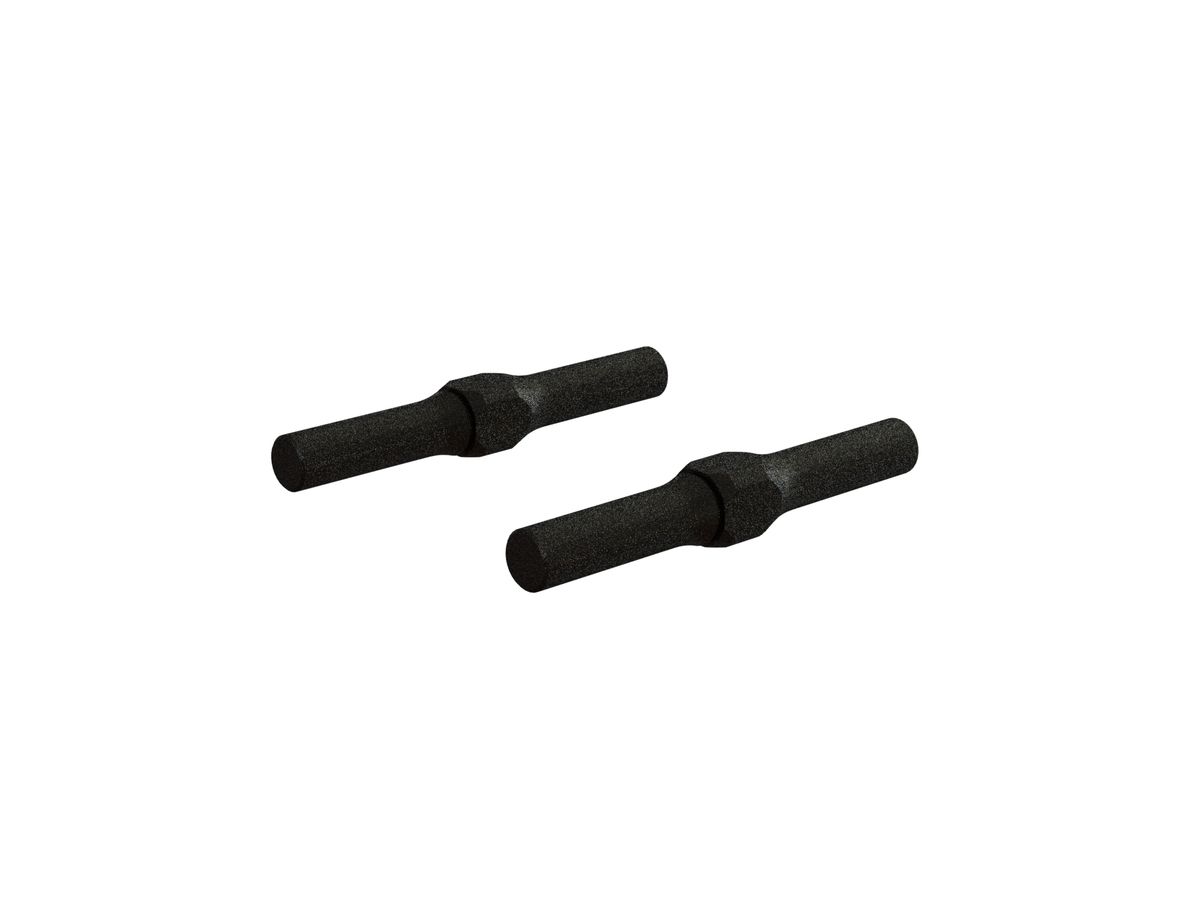 Arrma Steel Turnbuckle M4X34mm Black (2) (Z-AR330535)