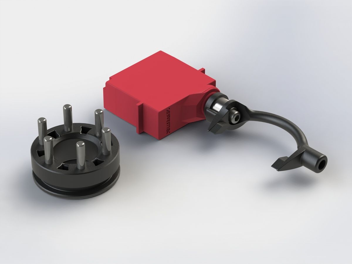 Arrma ADS-08 Diff Locking Servo Set Nero (Z-AR390103)