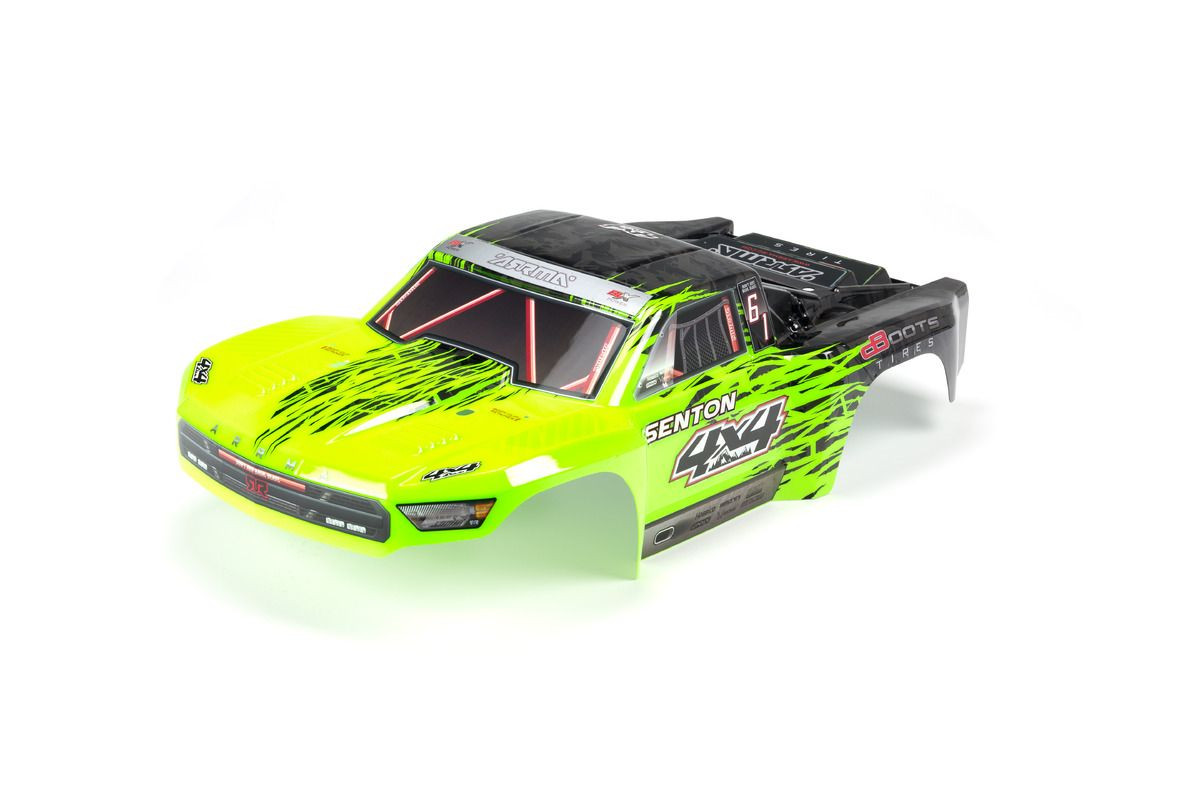 Arrma Body Pntd Decal Trim Green SENTON 4x4 BLX (Z-AR402204)