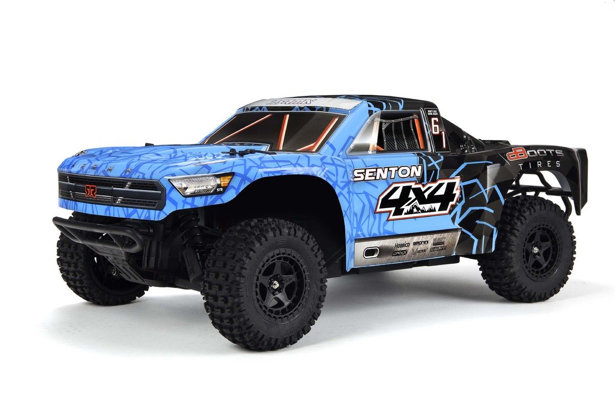 Arrma Body Pntd Decal Trim Blue Senton 4x4 Mega (Z-AR402247)