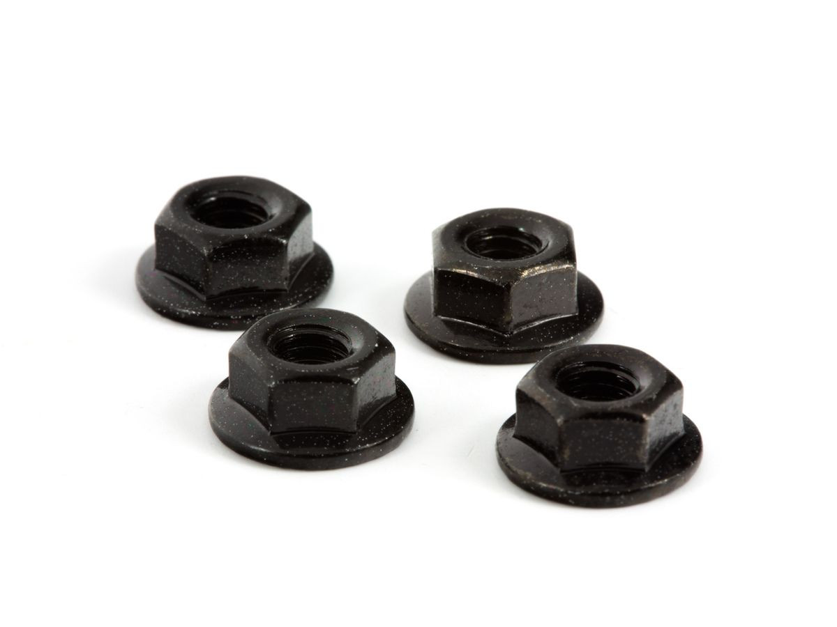 Arrma Serrated Flange Wheel Nut 4mm (4) (Z-AR708003)