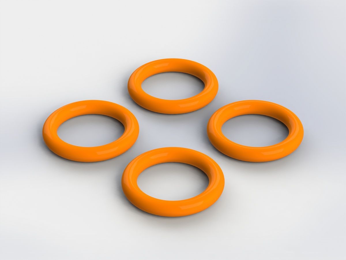 Arrma O-Ring 7x1.5mm Nero (4) (Z-AR716014)
