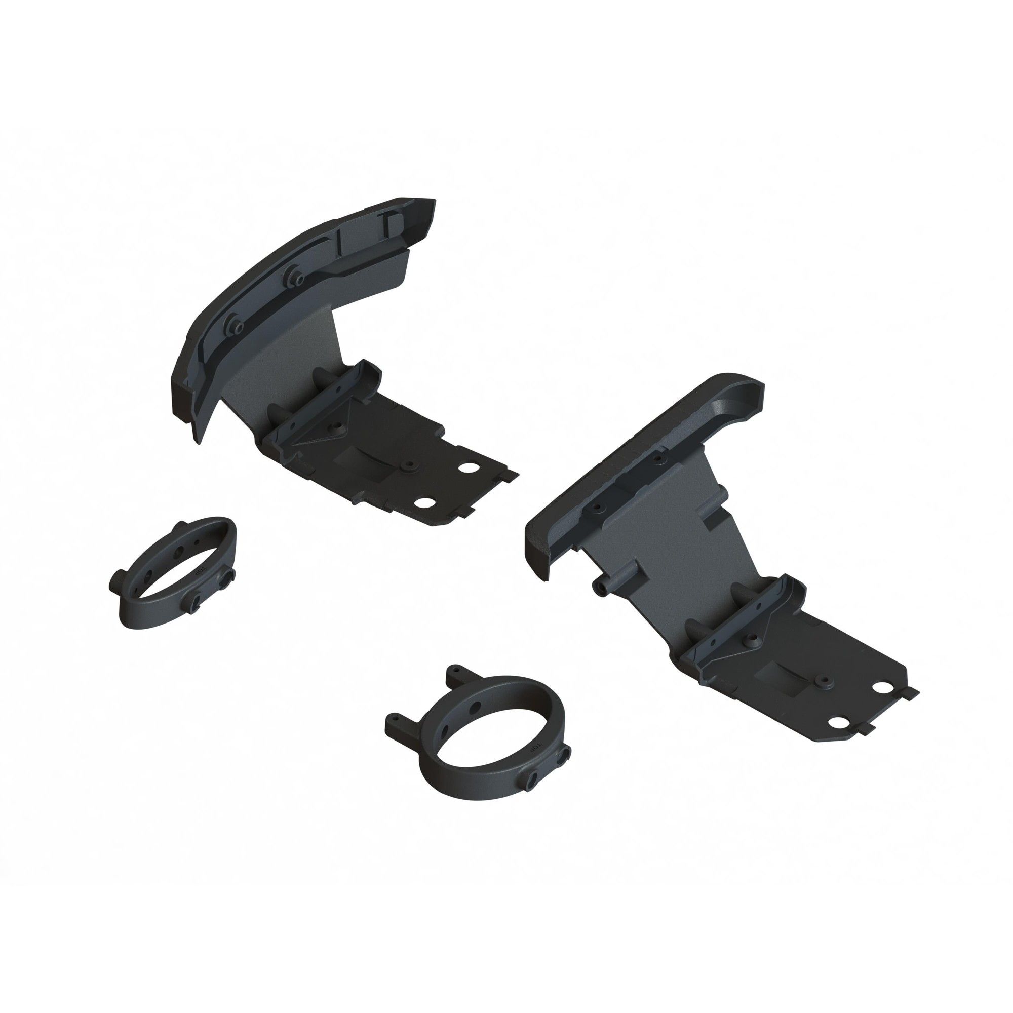 Arrma Front &amp; Rear Bumper &amp; Loop Set: BIG ROCK (Z-ARA-1293)