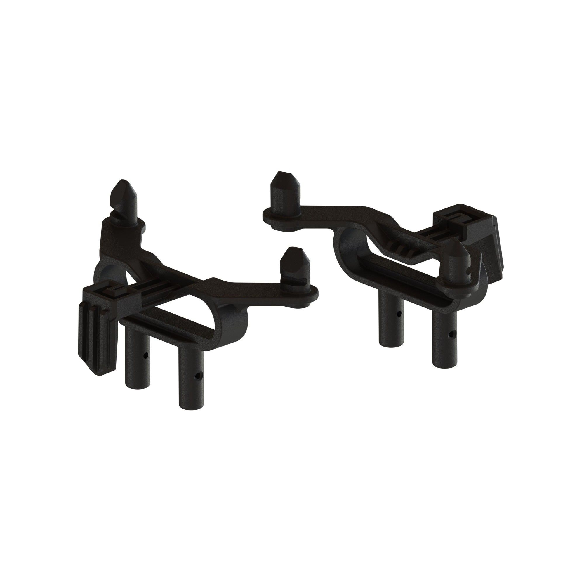Arrma Front &amp; Rear Body Mount Set: BIG ROCK (Z-ARA-1295)