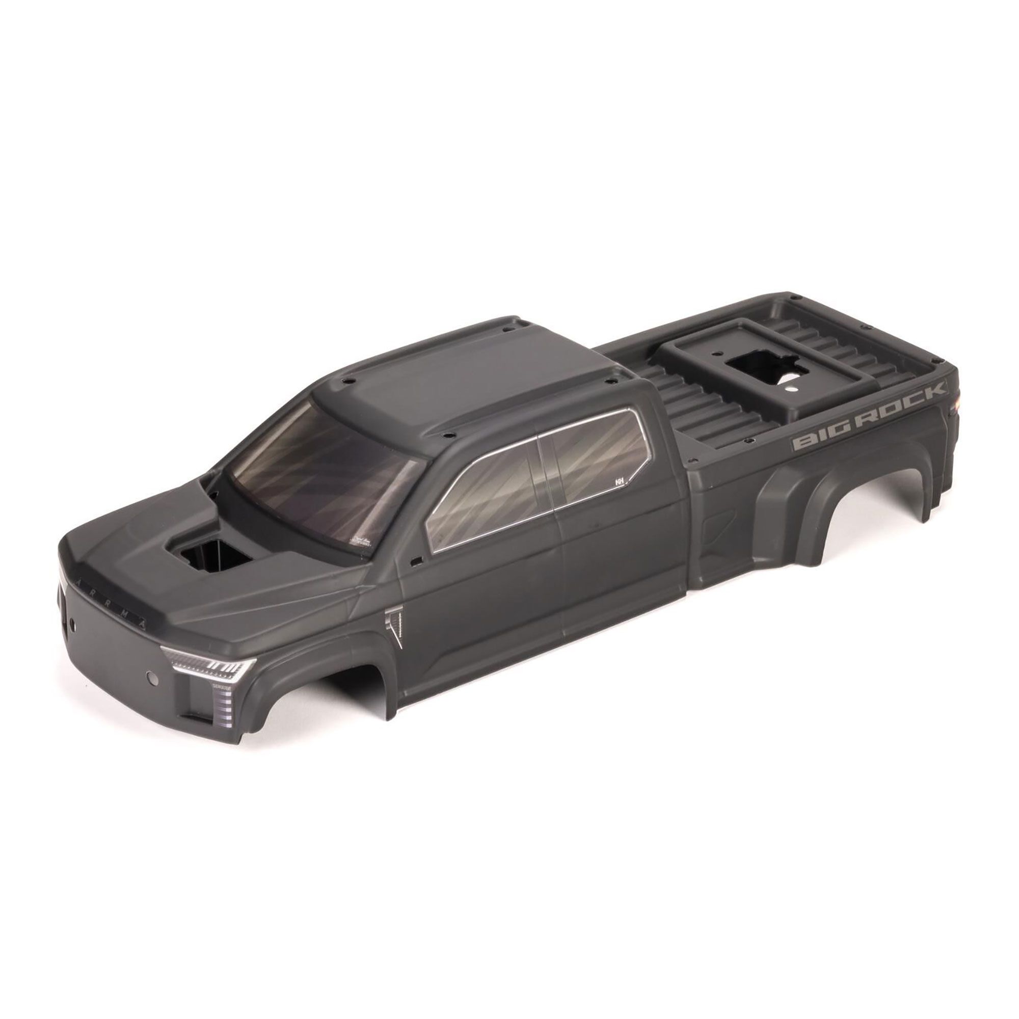 Arrma BIG ROCK CREW 4X4 Cab Clipless Painted Decaled Trimmed Body, (Z-ARA-1379)