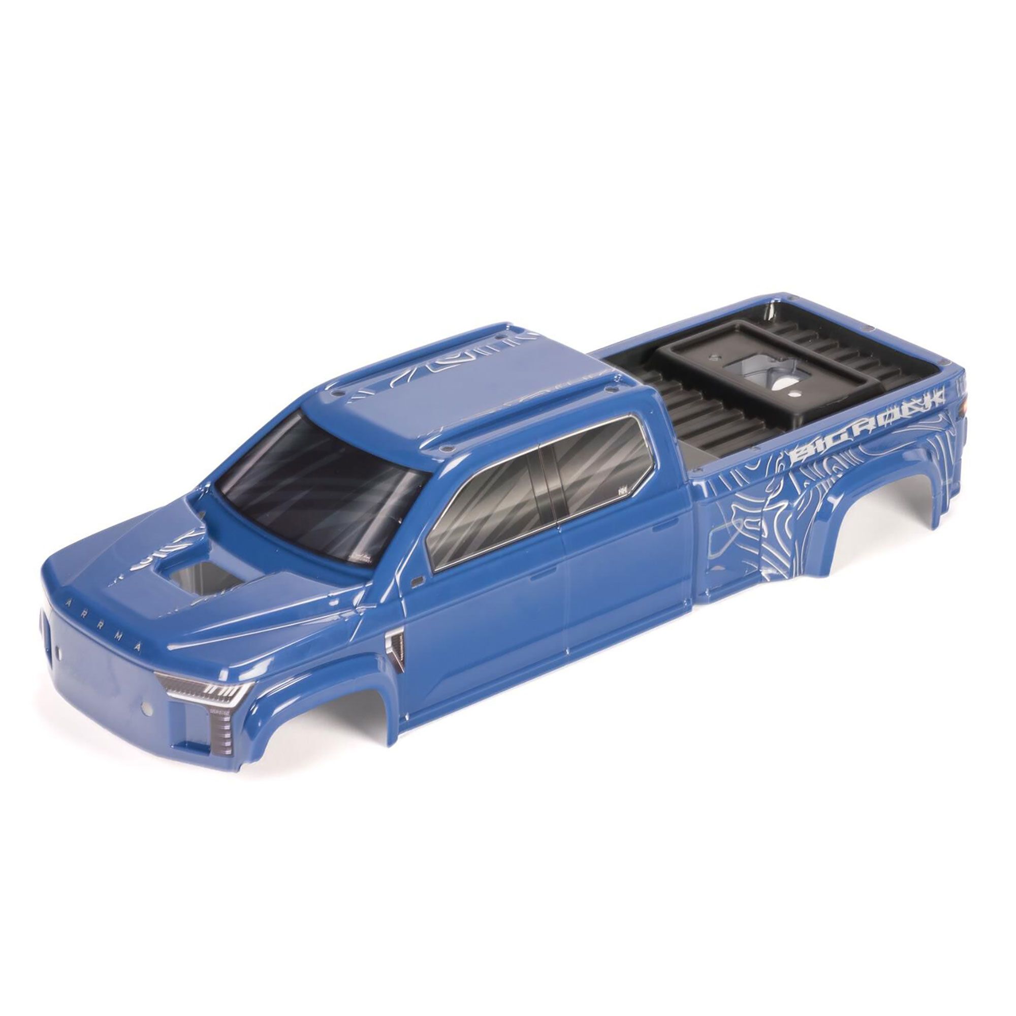 Arrma BIG ROCK CREW 4X4 Cab Clipless Painted Decaled Trimmed Body, (Z-ARA-1386)
