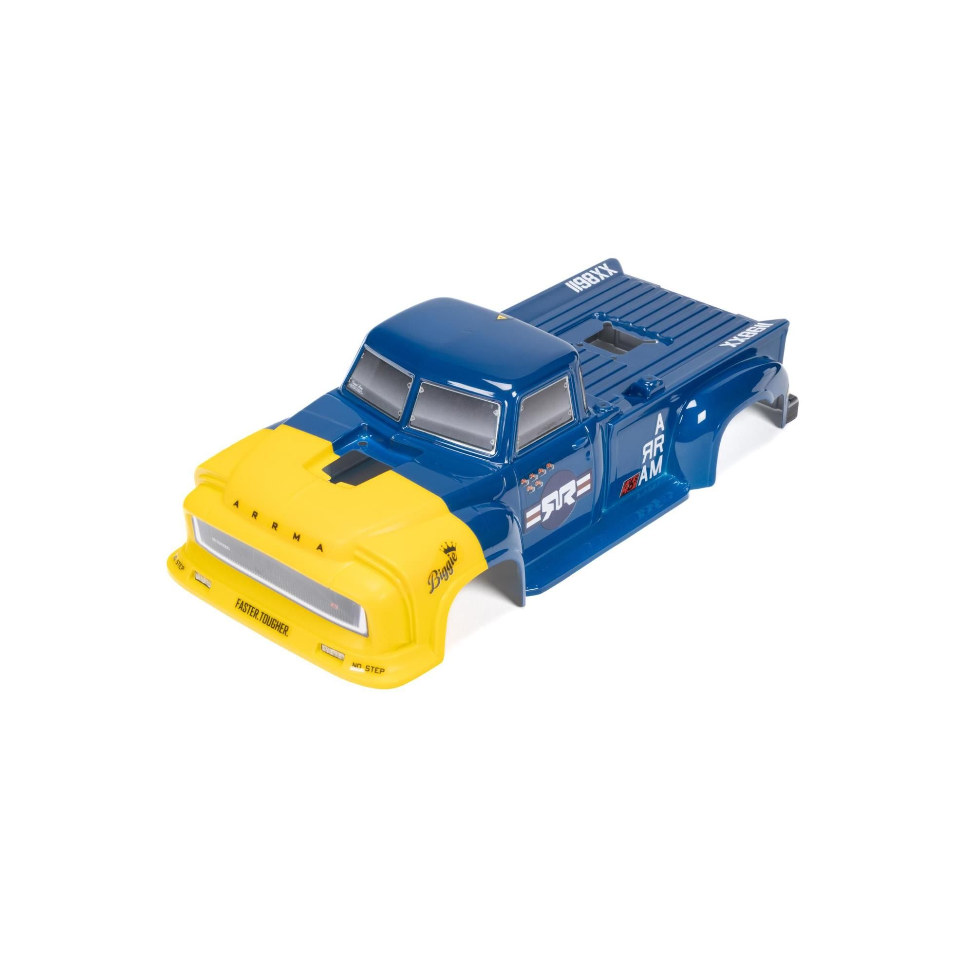 Arrma 1/8 Painted Body with Decals, Blue: NOTORIOUS 6S BLX V6 (Z-ARA-1542)