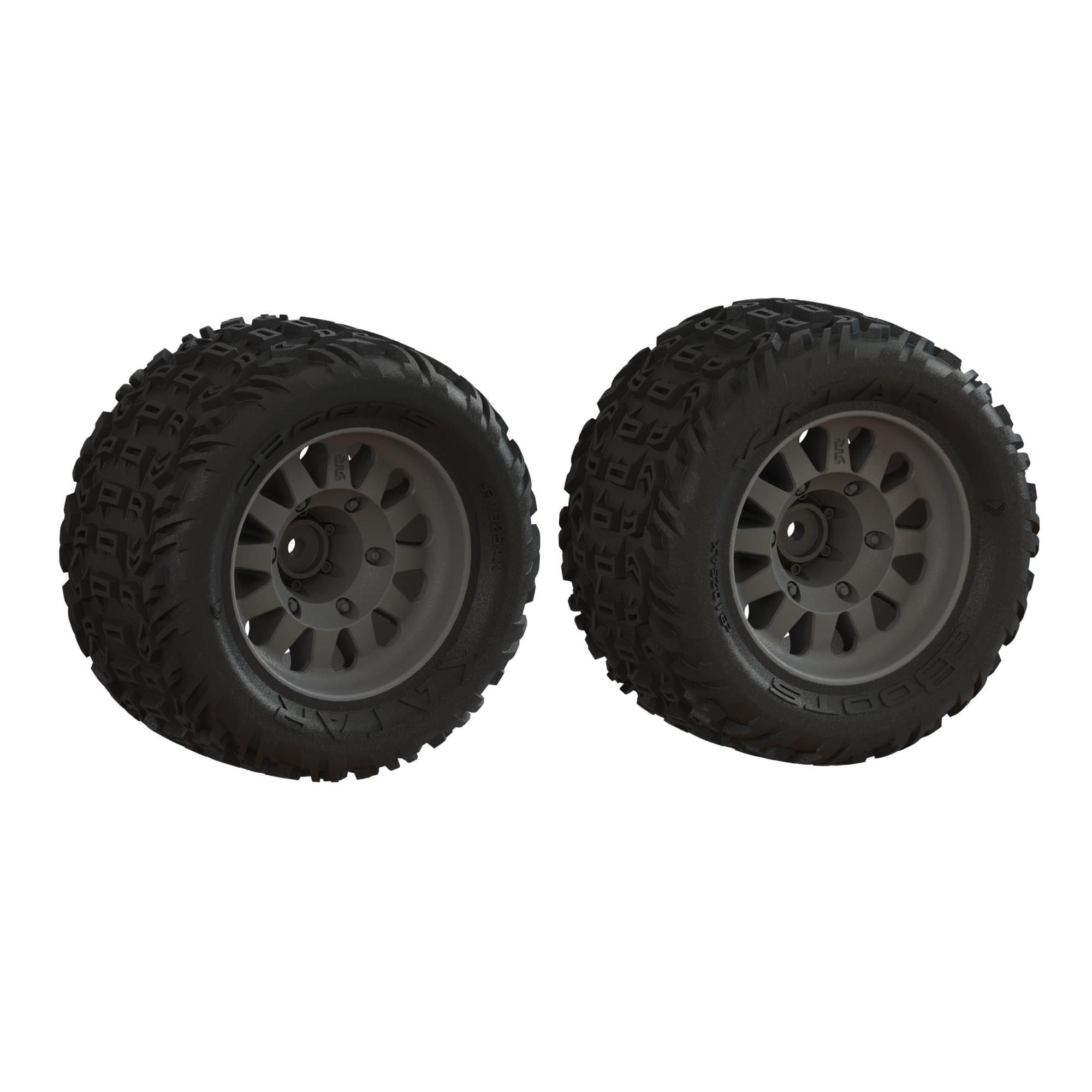 Arrma dBoots &#039;Katar&#039; Tire Set Glued (2) (Z-ARA-1553)