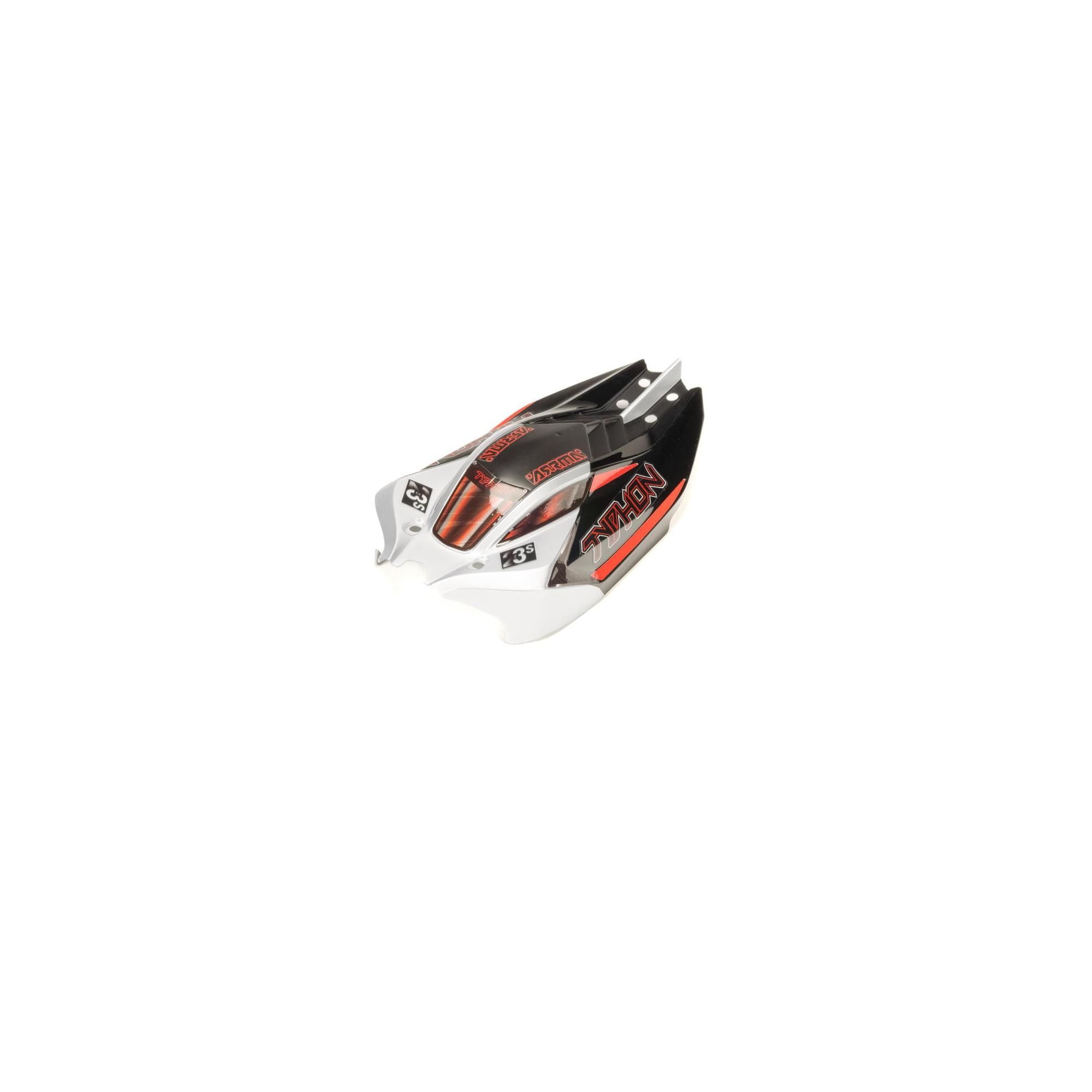 Arrma TYPHON GROM Body, Silver/Black (Z-ARA-1563)
