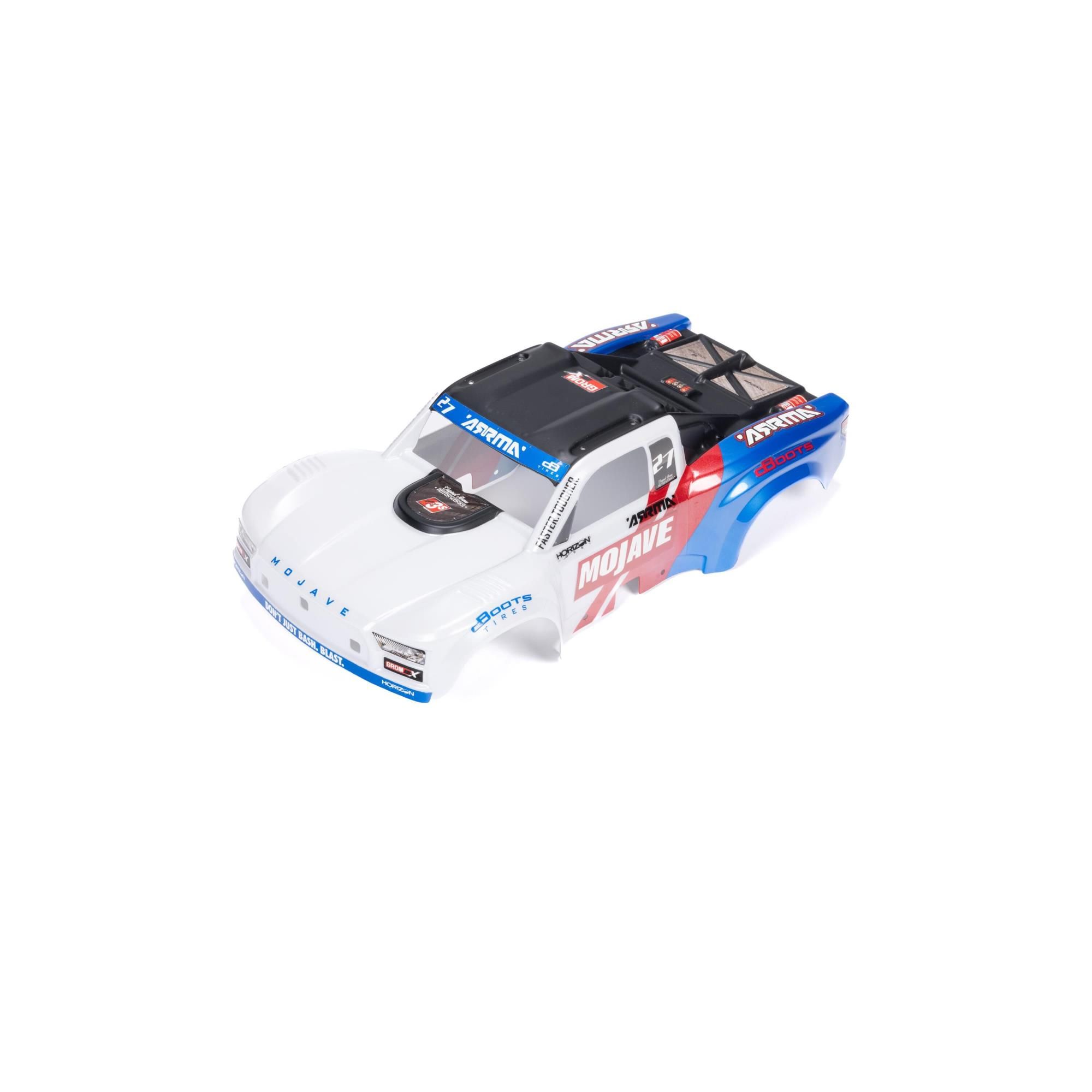Arrma MOJAVE GROM Body, White/Blue (Z-ARA-1565)
