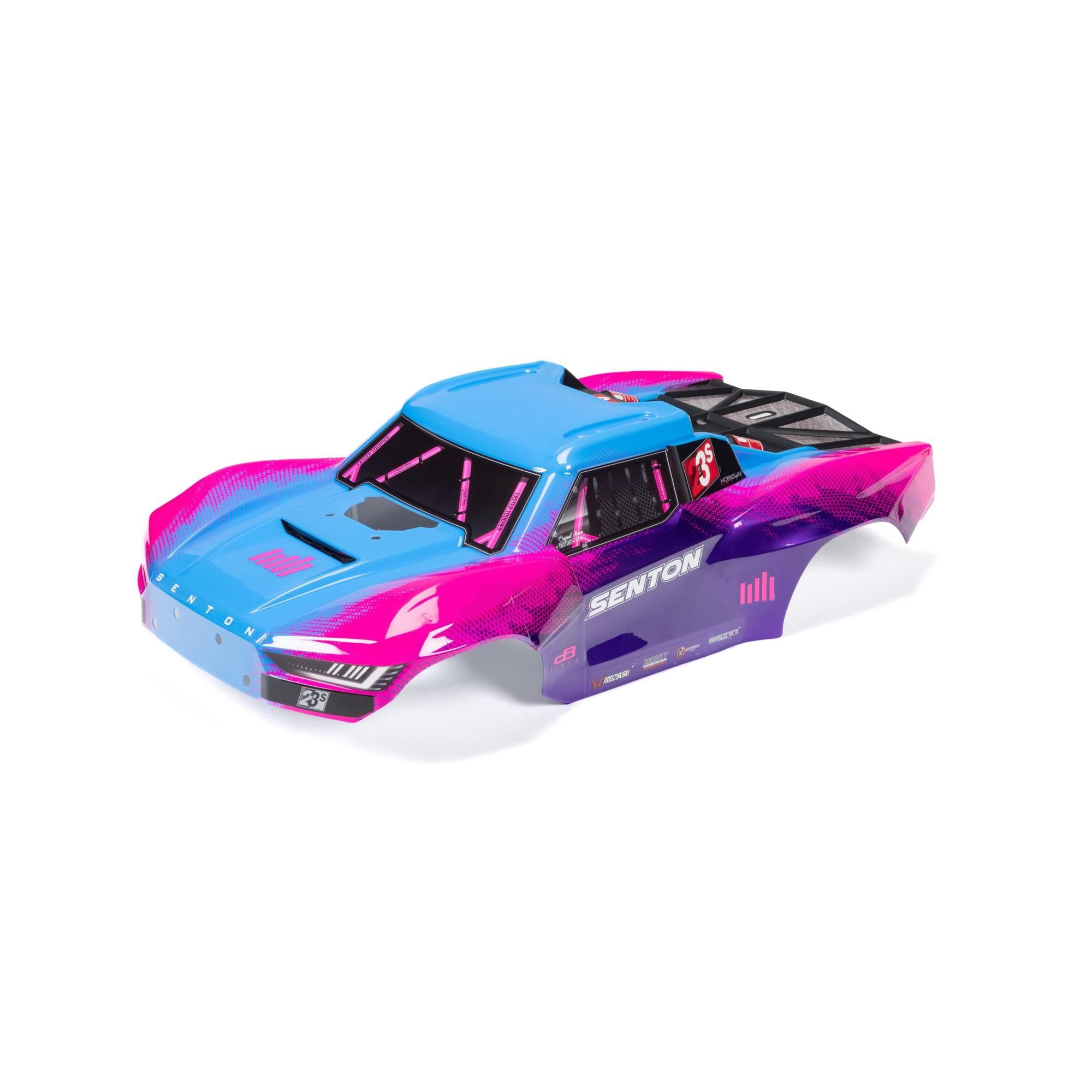 Arrma SENTON Clipless Painted Decaled Trimmed Body, Blue (Z-ARA-1627)