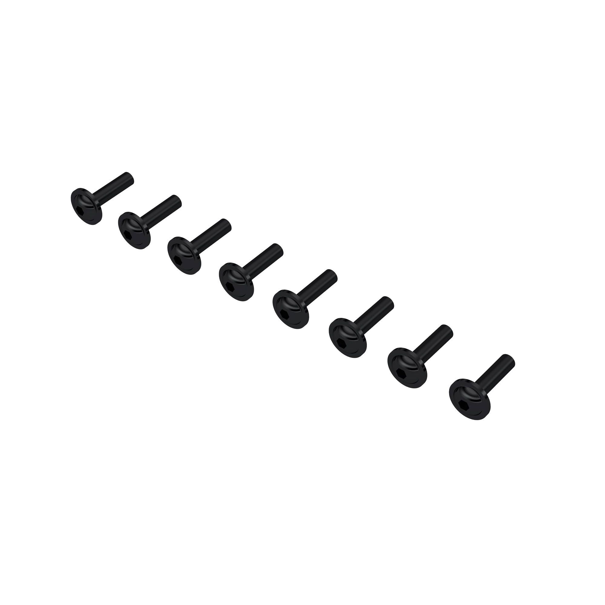 Arrma Button Head Screw M3x12mm with Washer (8) (Z-ARA-2369)