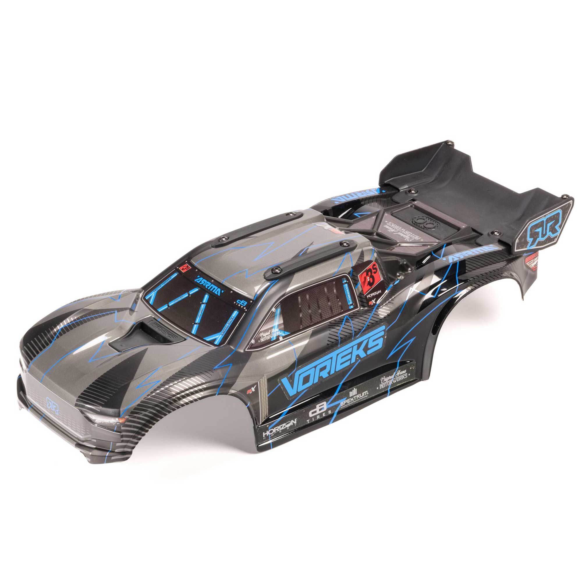 Arrma 1/10 Painted Decaled Trimmed Body Set with Hidden Body Mount (Z-ARA-2579)