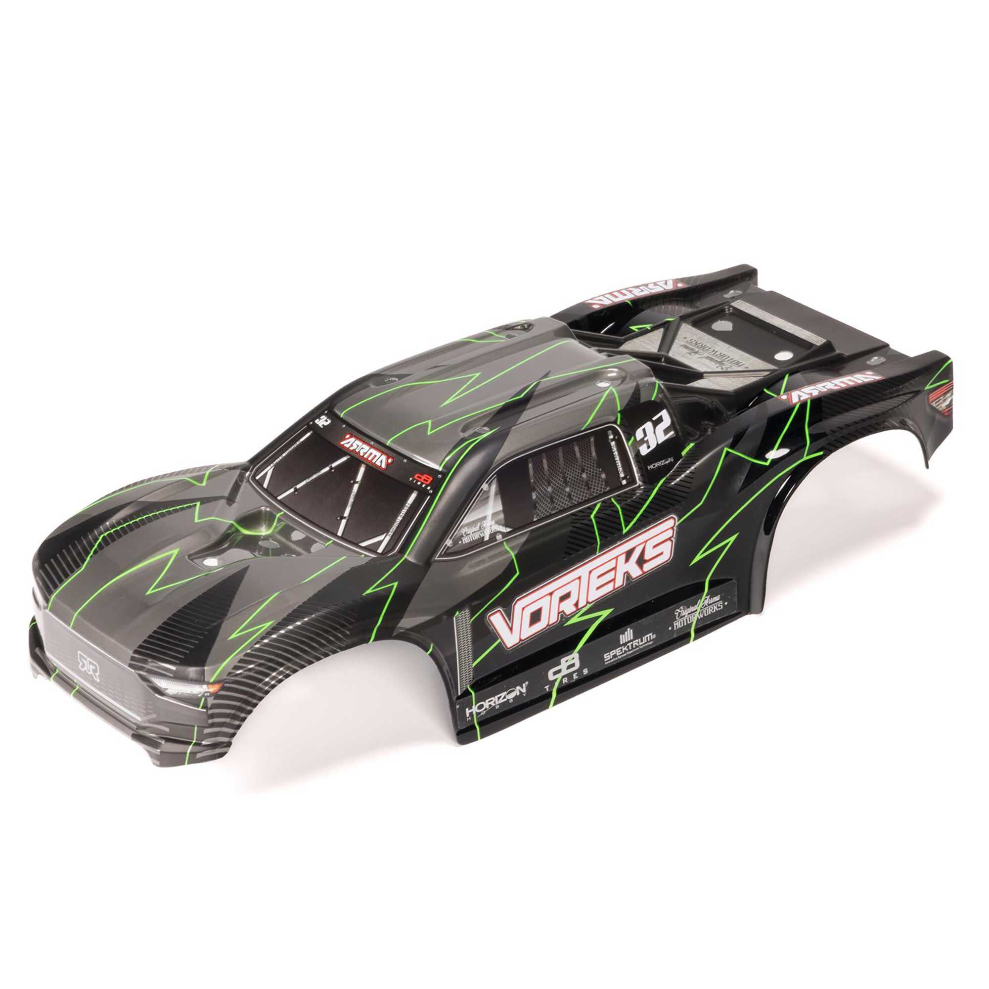Arrma 1/10 Painted Decaled Trimmed Body Set with Hidden Body Mount (Z-ARA-2581)