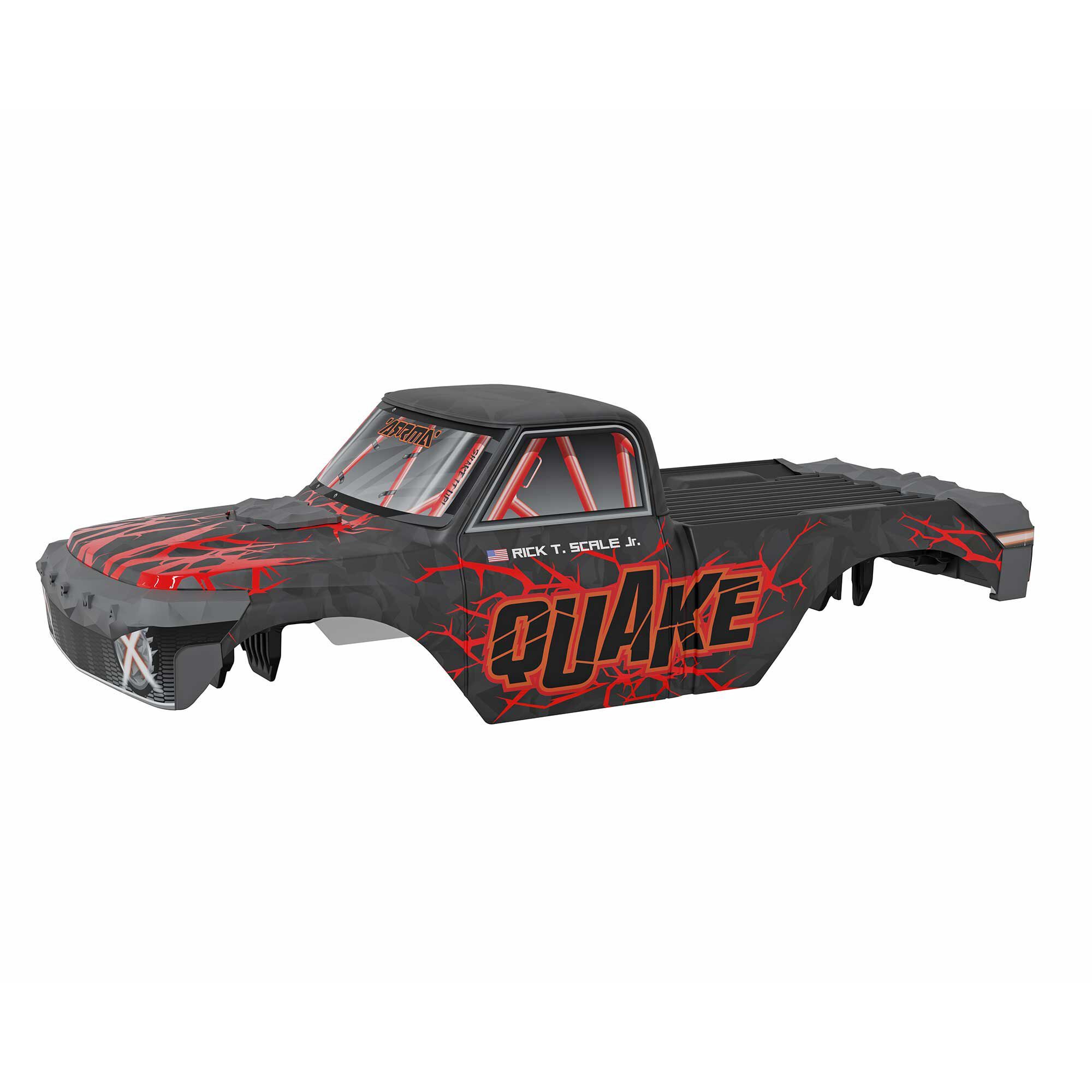 Arrma QUAKE GROM Body, Red (Z-ARA-2588)