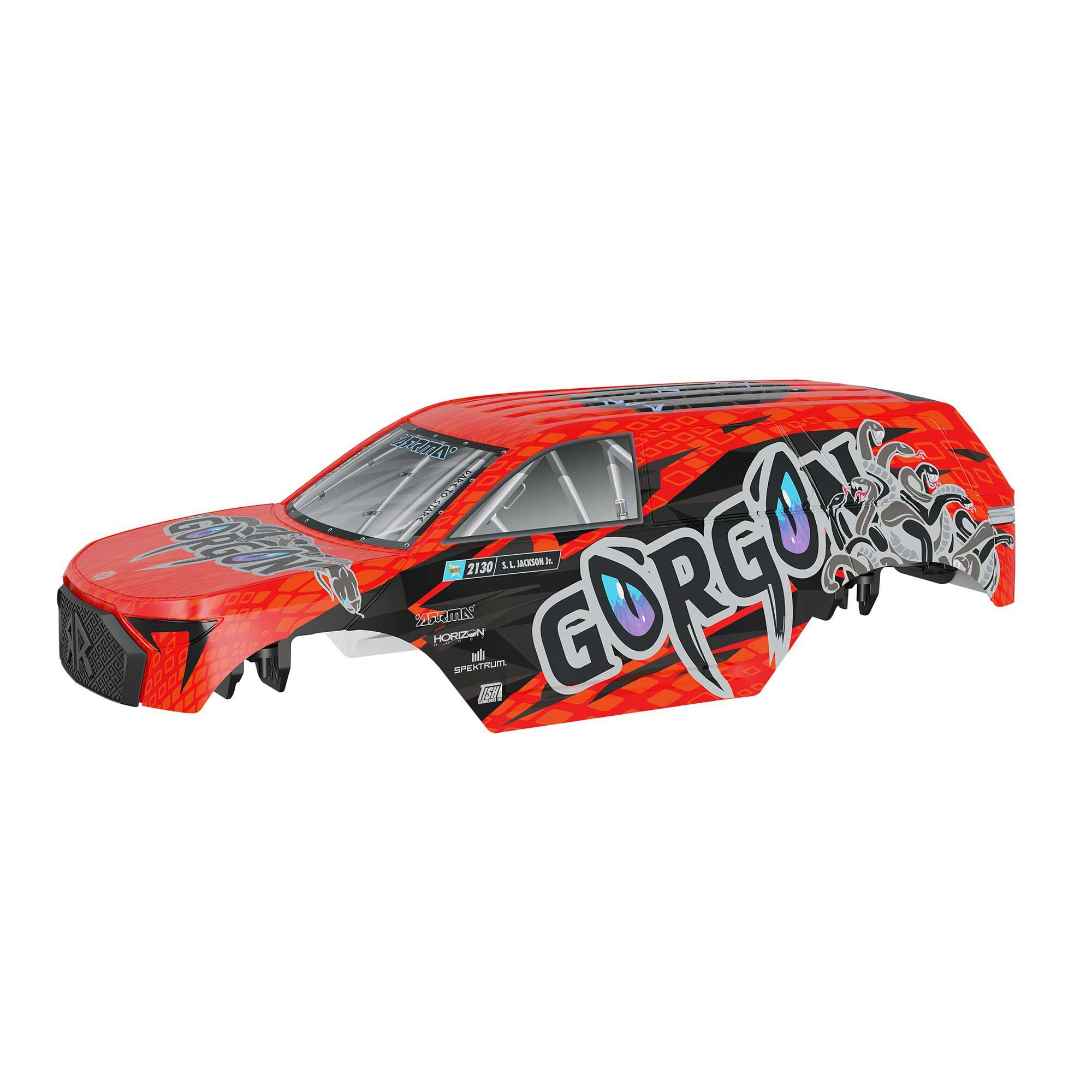 Arrma GORGON GROM Body, Red (Z-ARA-2602)