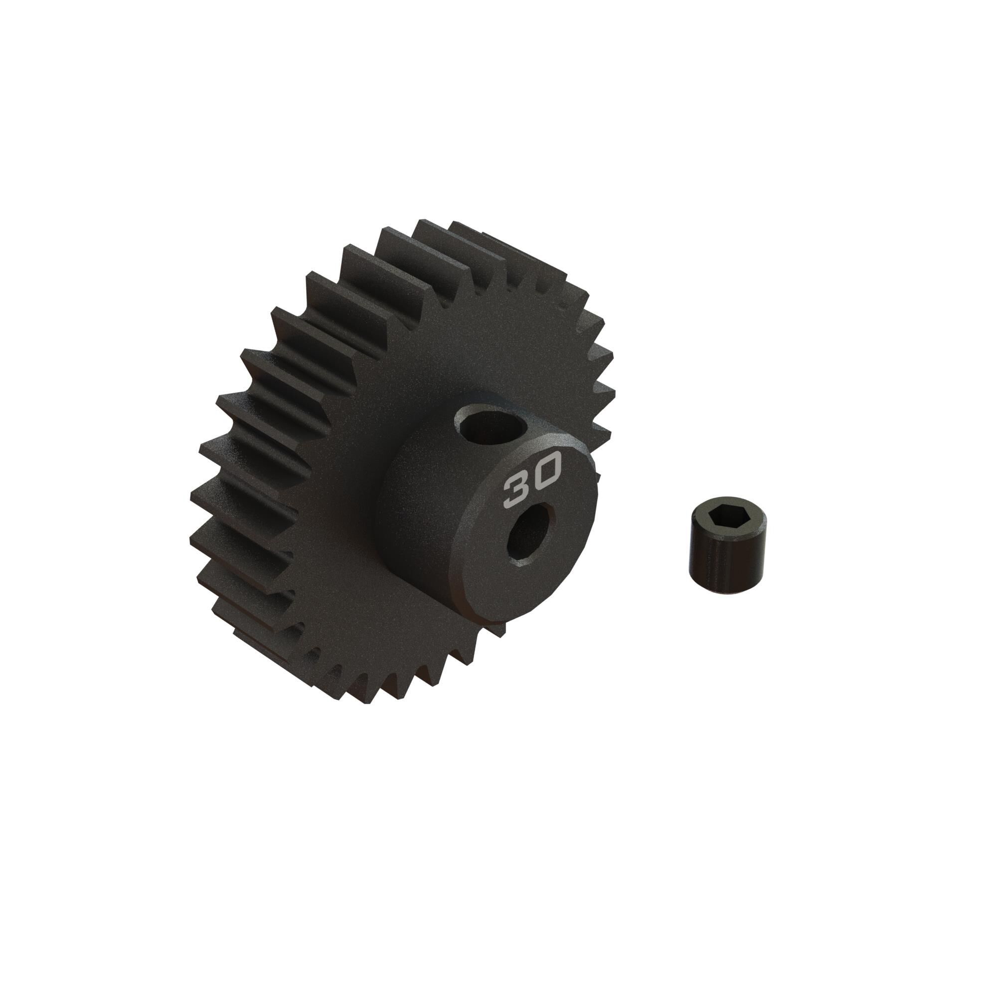Arrma 30T 0.8Mod 1/8&quot; Bore CNC Steel Pinion Gear (Z-ARA311092)