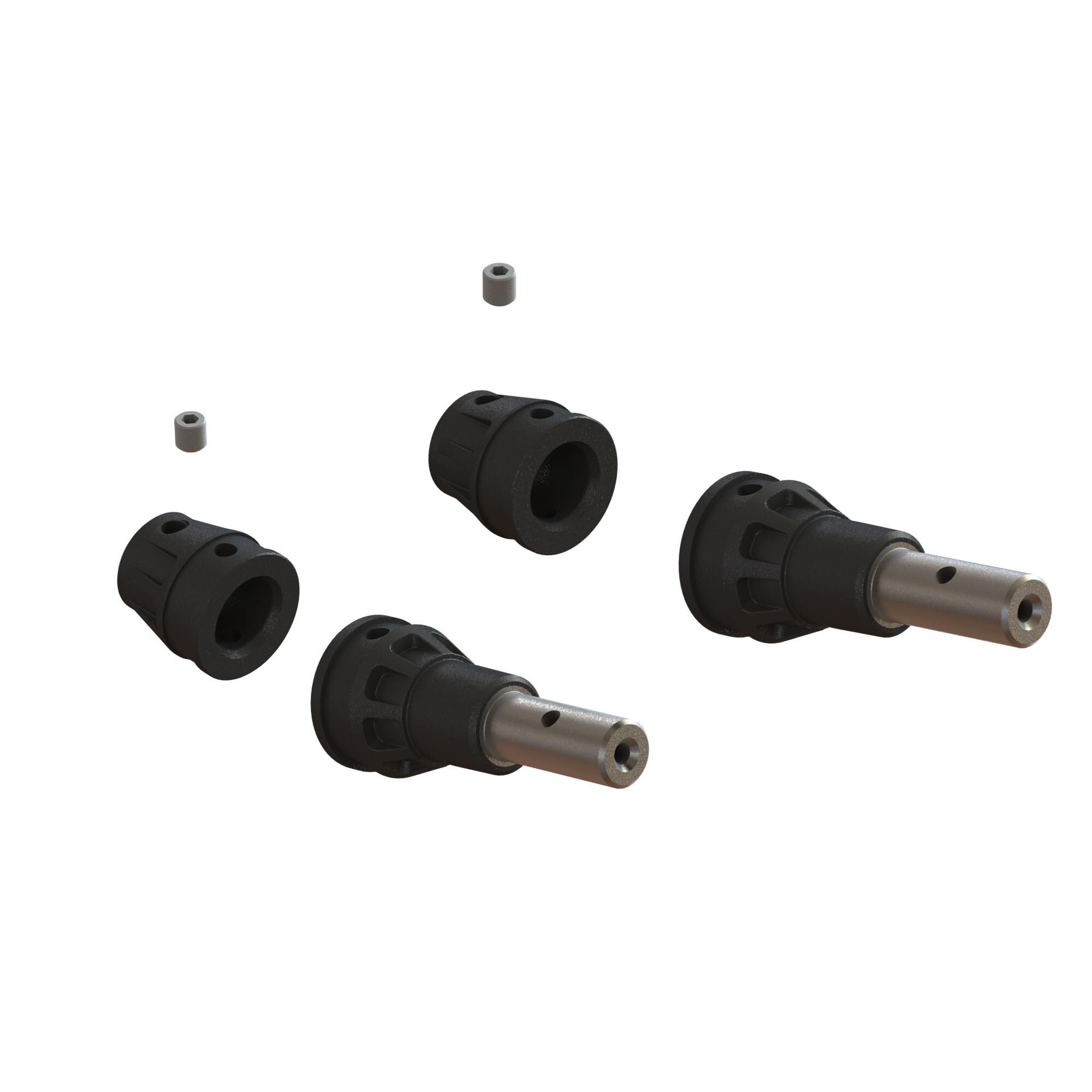 Arrma CVD Driveshaft Diff Outdrives &amp; Wheel Axles (2) (Z-ARA311149)