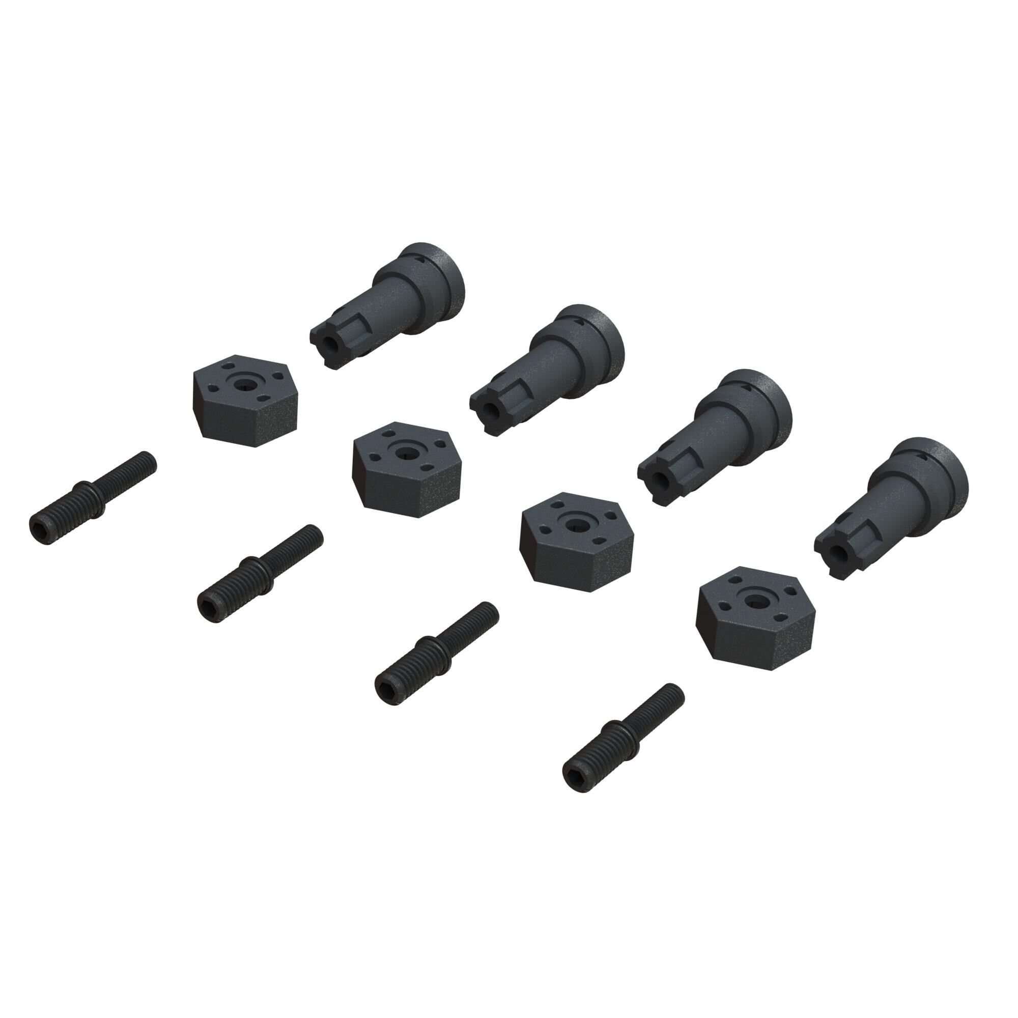 Arrma Wheel Axle and Hub Set - GROM (Z-ARA311178)