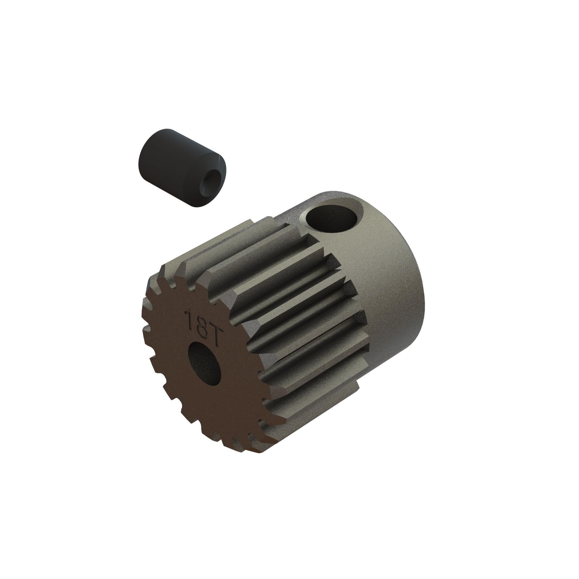 Arrma Pinion Gear 18T 0.5 MOD CNC 2.3mm Bore (Z-ARA311204)