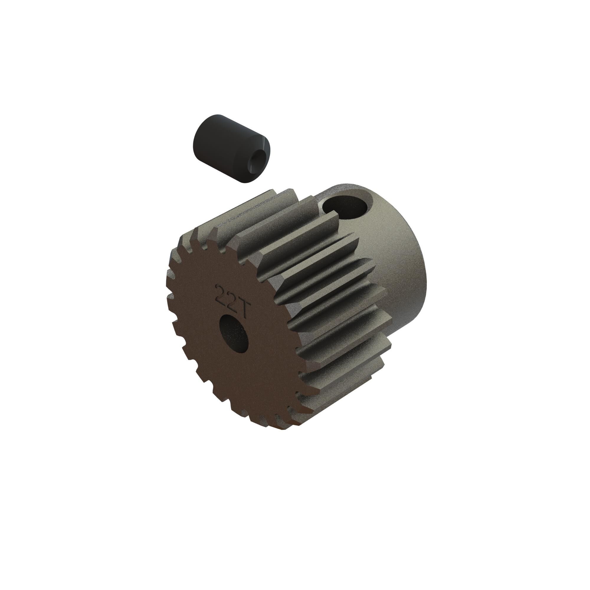 Arrma Pinion Gear 22T 0.5 MOD CNC 2.3mm Bore (Z-ARA311208)