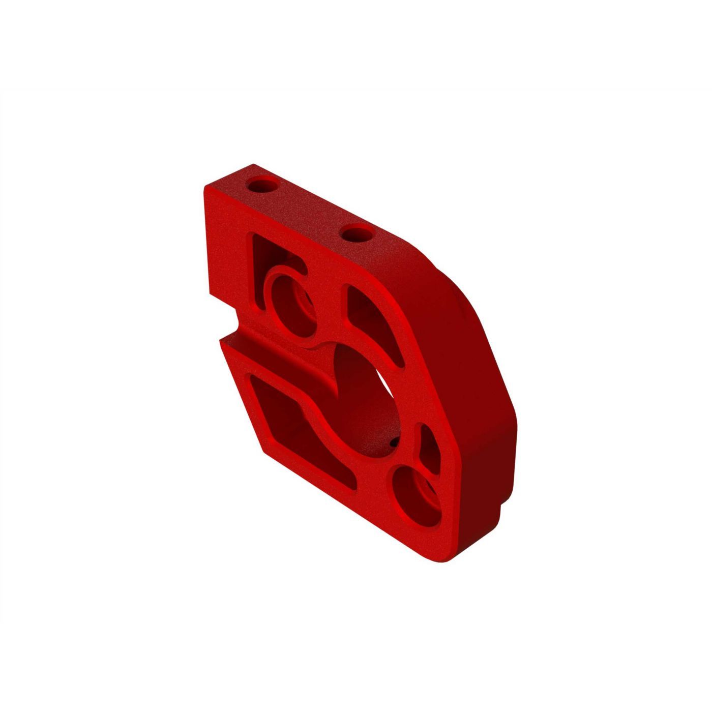 Arrma Aluminum Motor Plate (Red) (Z-ARA320483)