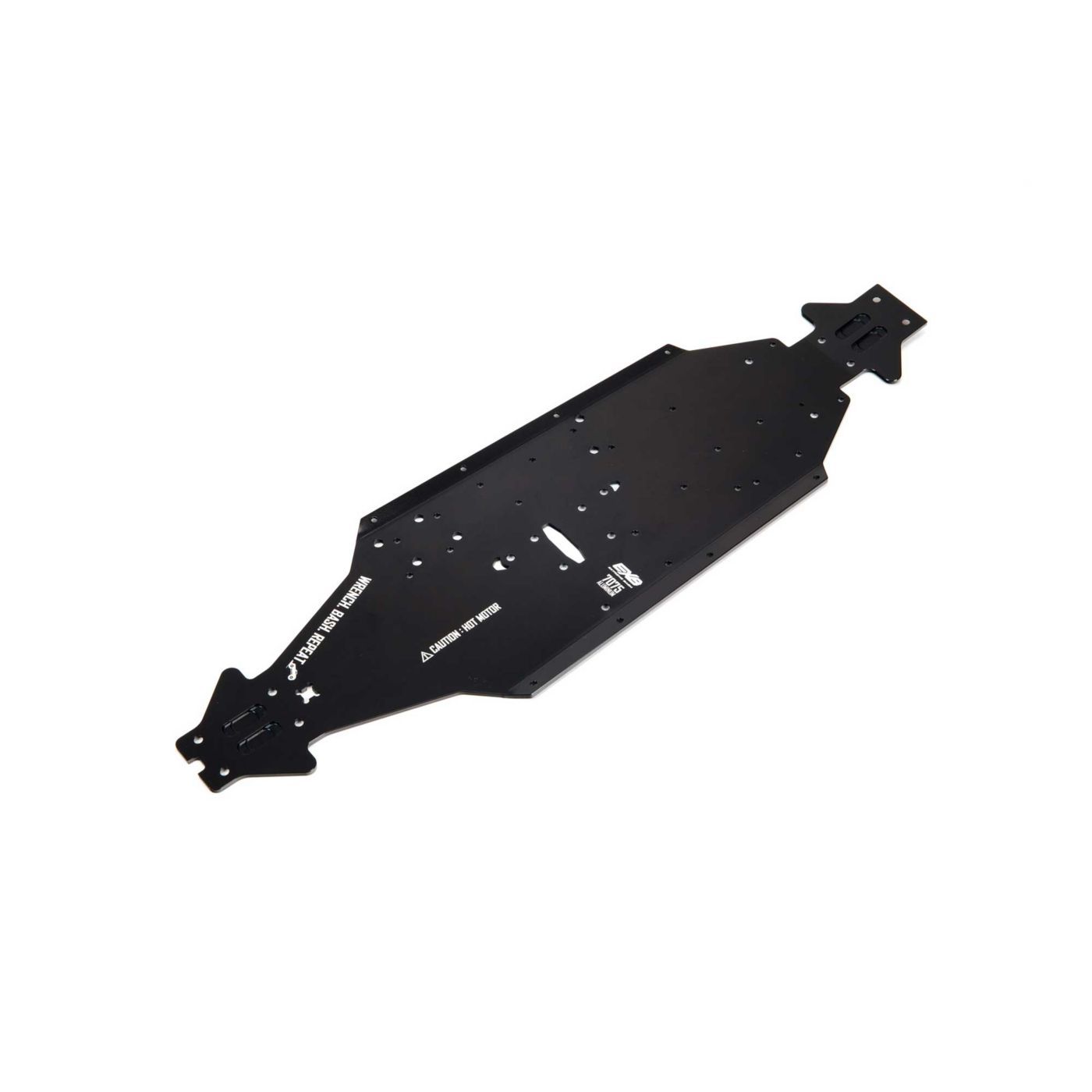 Arrma Aluminum Chassis CNC 7075 T6 LWB Black (Z-ARA320571)